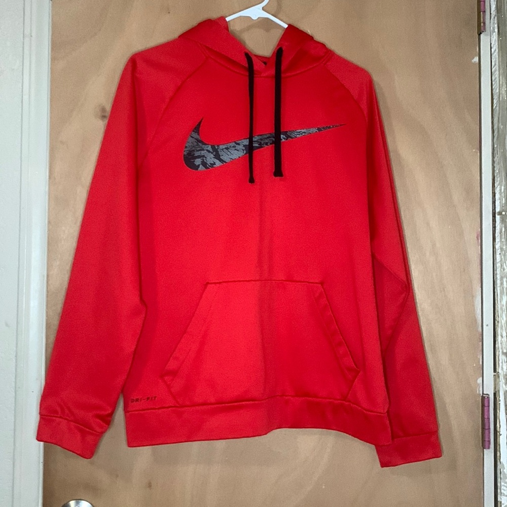Red Mens Nike Hoodie